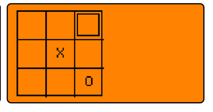 Micropython tic tac toe on Flipper Zero 1