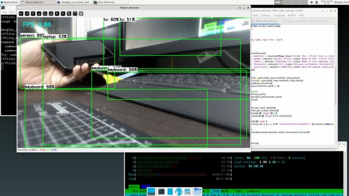 ตรวจสอบการใช้ CPU เมื่อรัน TensorFlow Lite