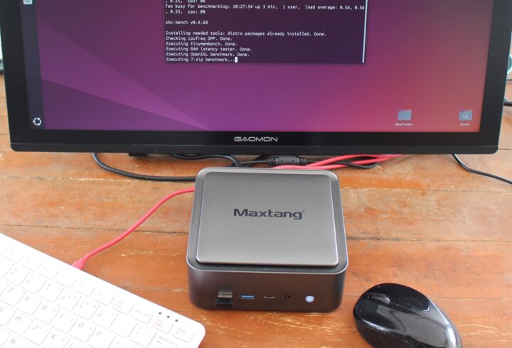 Maxtang T0-FP750 mini PC Ubuntu 24.04 review