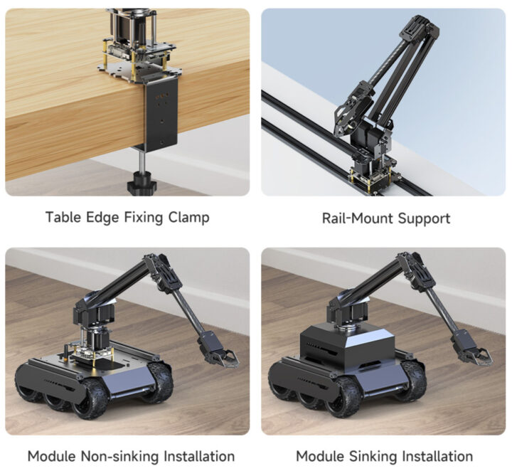 ESP32 robotic arms Instalation