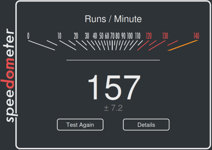 Speedometer 2.0 Firefox