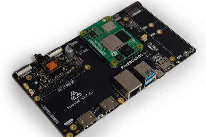 Pineboards Modulo5 IO PoE IO board