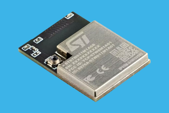 STMicro ST67W611M1 Wi Fi 6 Bluetooth Matter module