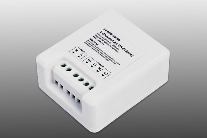 Seed Studio 2 Channel Wi Fi AC Relay Module