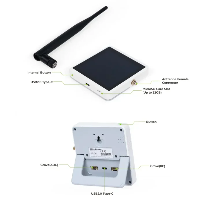 Seeed Studio SenseCAP Indicator specification 