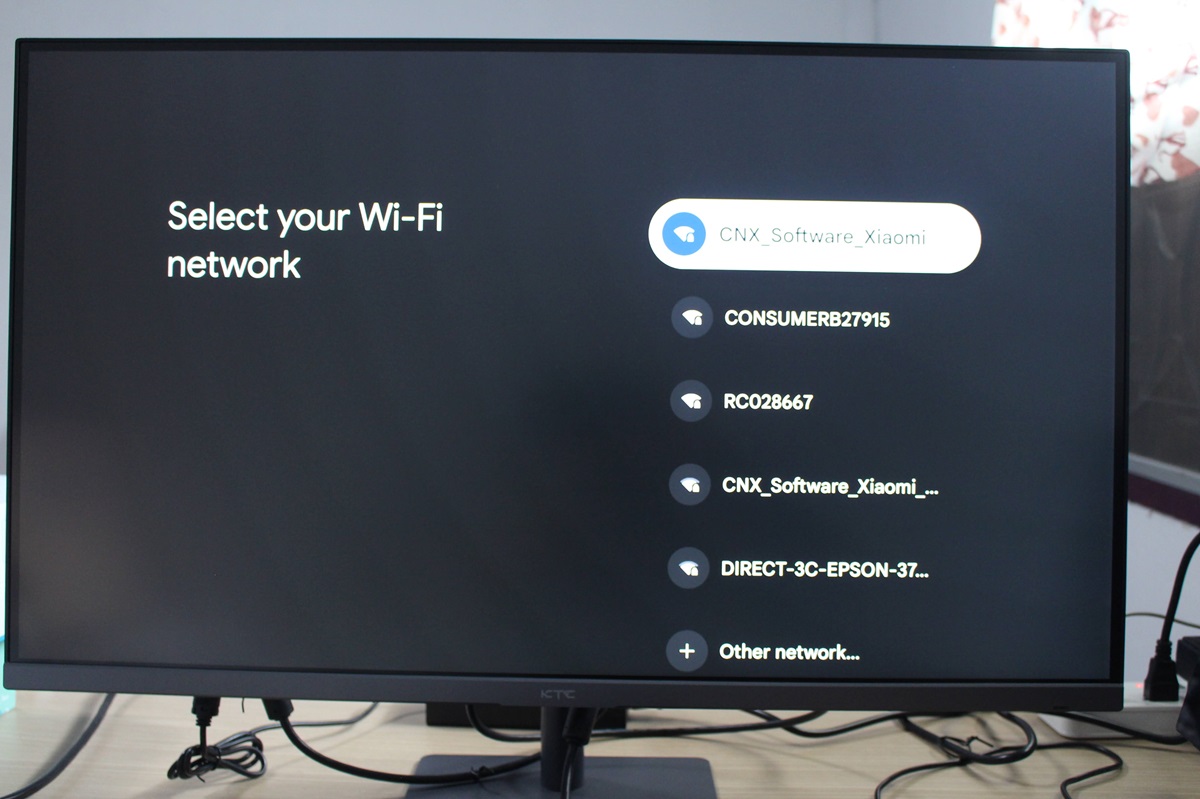 set up WiFi