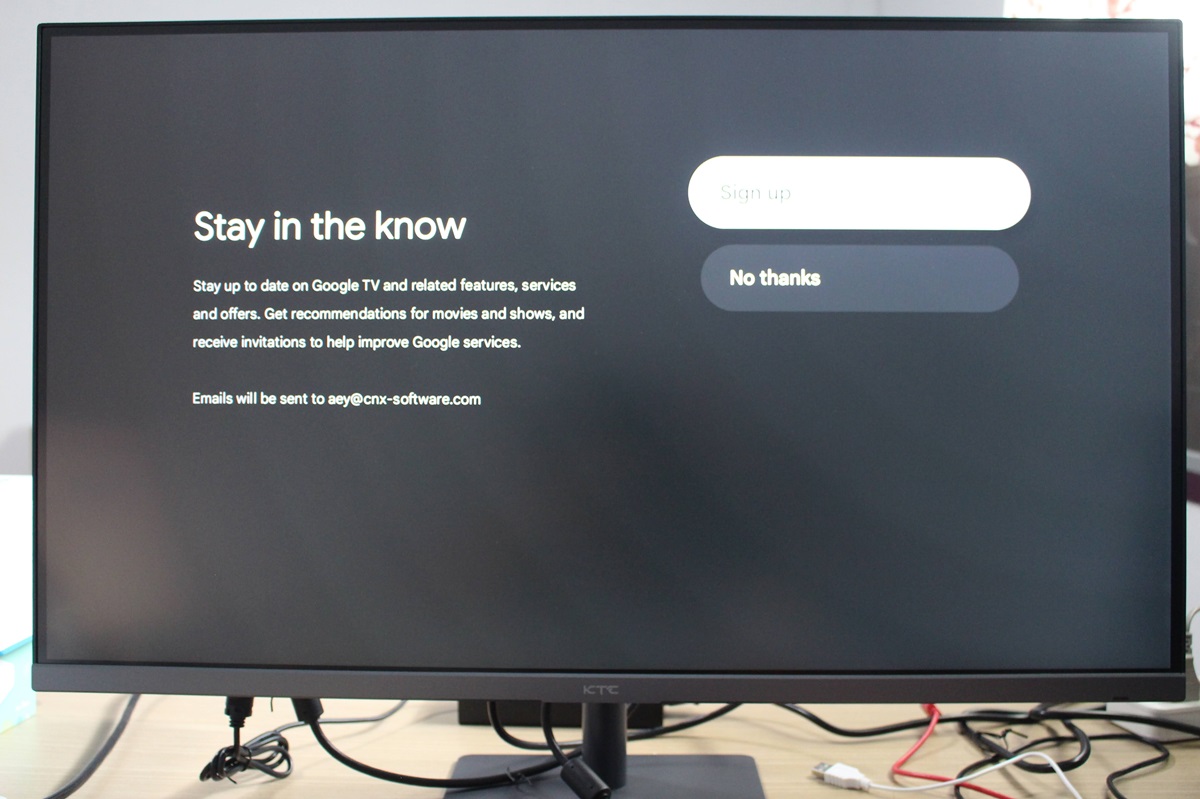 stay in the know Google TV