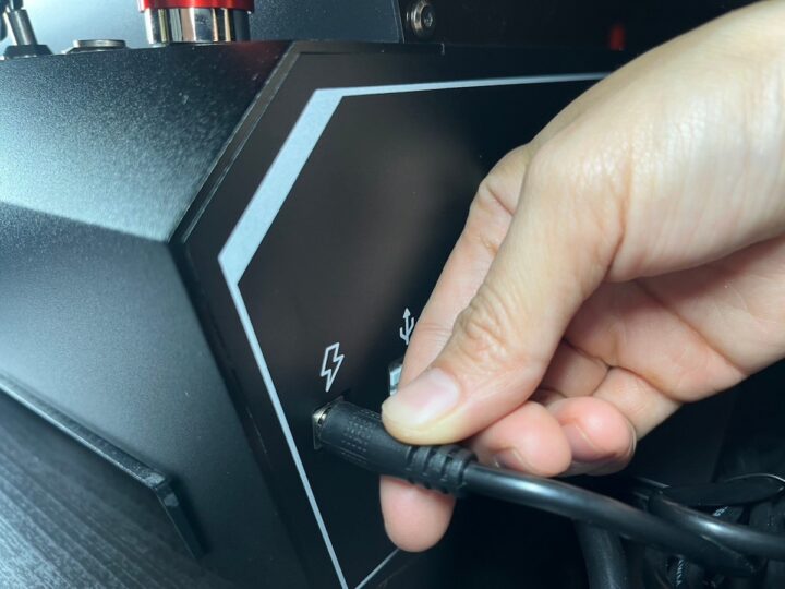 ACMER P3 48W Laser Engraver Connect The Air Pump Power Cord1