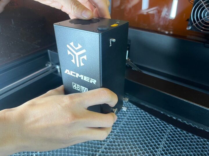 ACMER P3 48W Laser Engraver Install the Laser Module