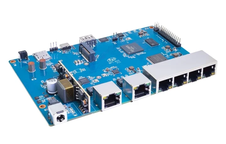 Banana Pi BPI RV2 SiFlower SF21H8898 router board