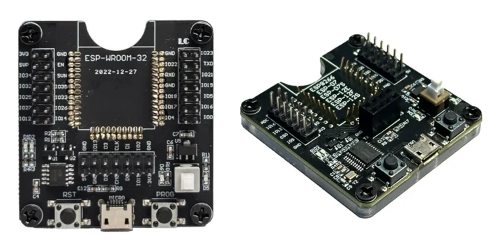 ESP32 ESP8266 programming jigs