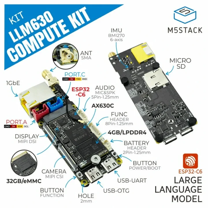 M5Stack LLM630 Compute Kit