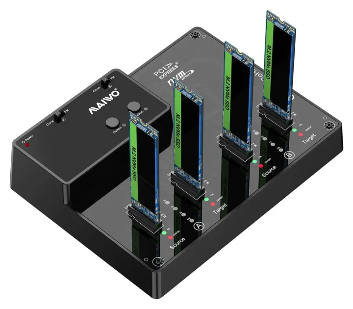 NVMe SSD duplicator