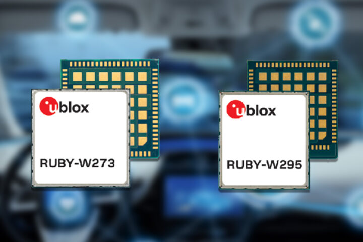 u-blox RUBY-W2 series Automotive Wi Fi 7 modules