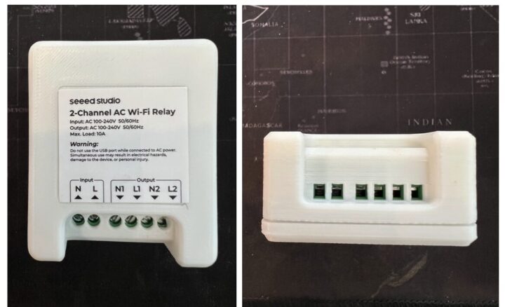 2-channel Wi-Fi AC relay Unbox