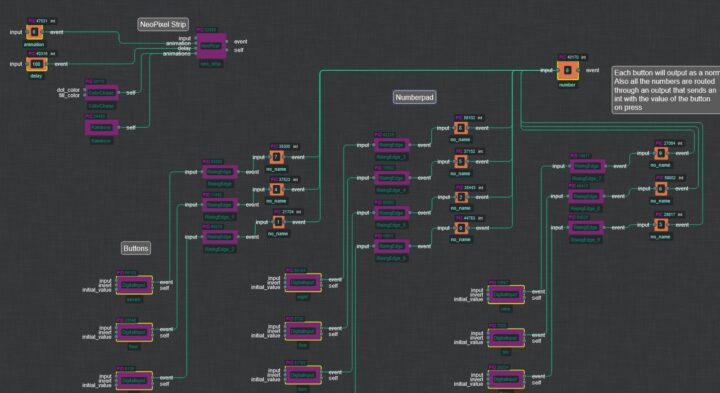 floe drag and drop programming environment