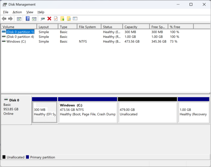 Disk Management BitLocker Drive Encryption