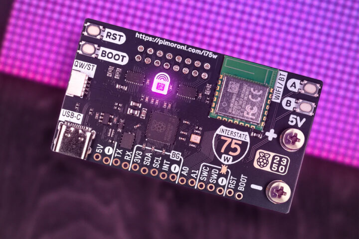 Interstate 75 W HUB75 LED matrix driver board