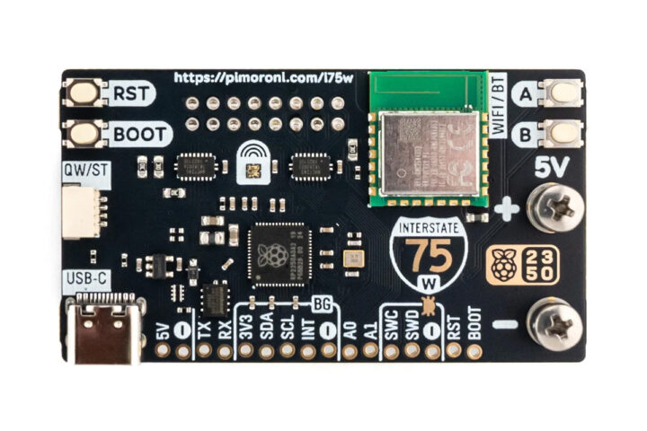 Interstate 75 W RGB LED Matrix Driver board