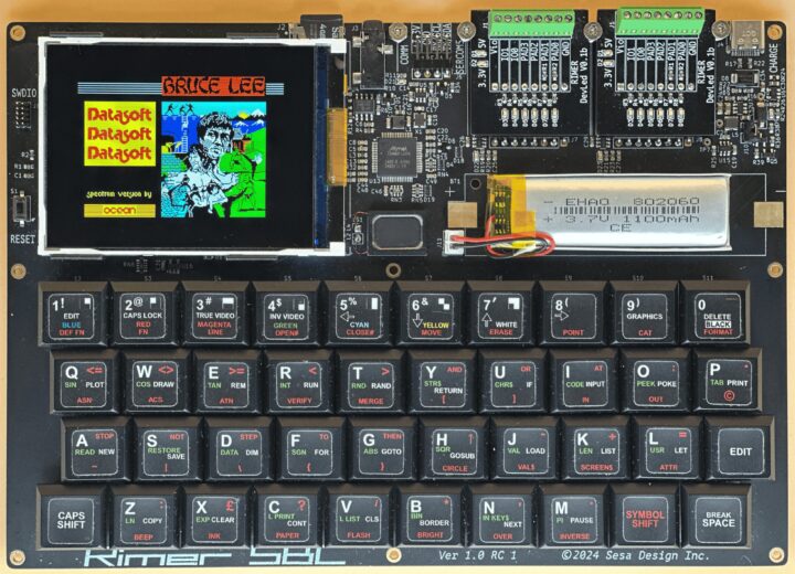 Original design with ZX Spectrum layout 1