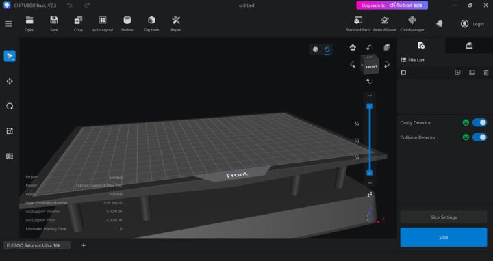 Saturn 4 Ultra 16K Chitubox Setup for ELEGOO