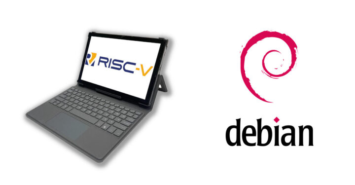 PineTab-V RISC-V Tablet Debian