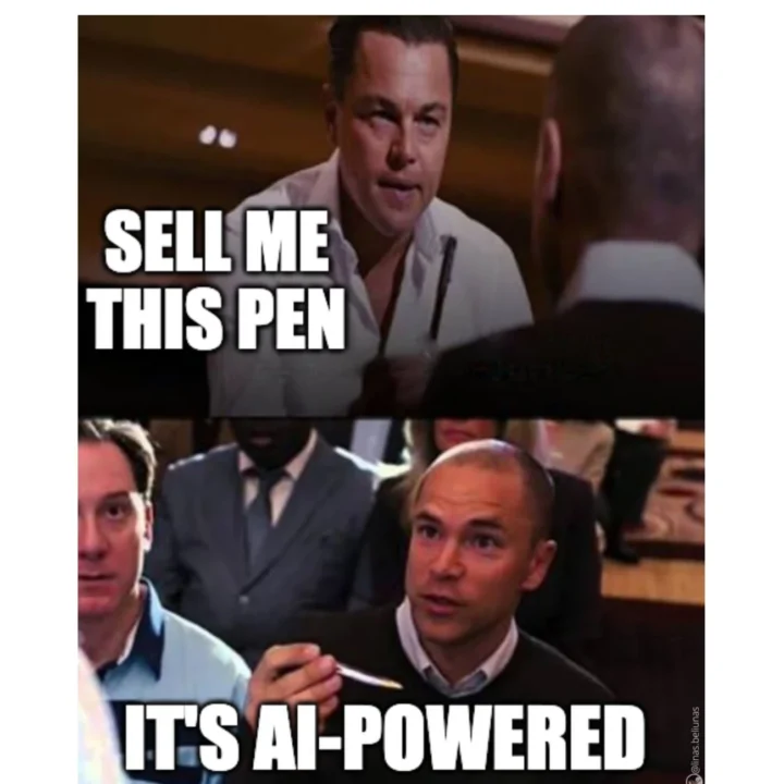 Sell me that pen AI powered