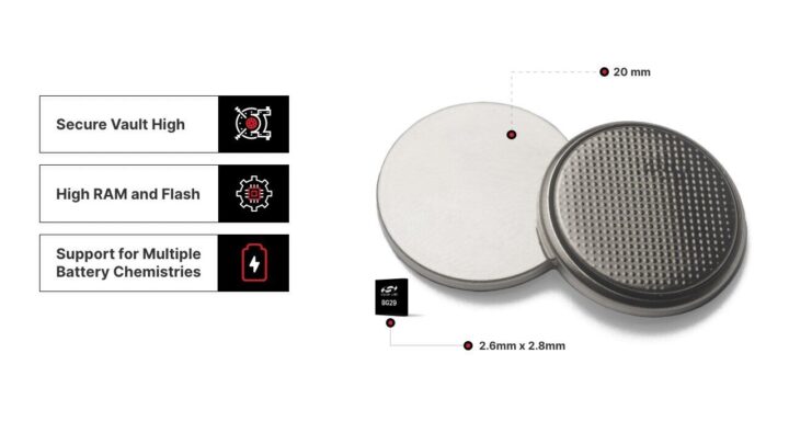 Silicon Lab BG29 vs coin cell battery