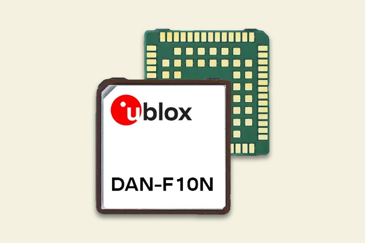 u blox DAN-F10N industrys smallest GNSS module