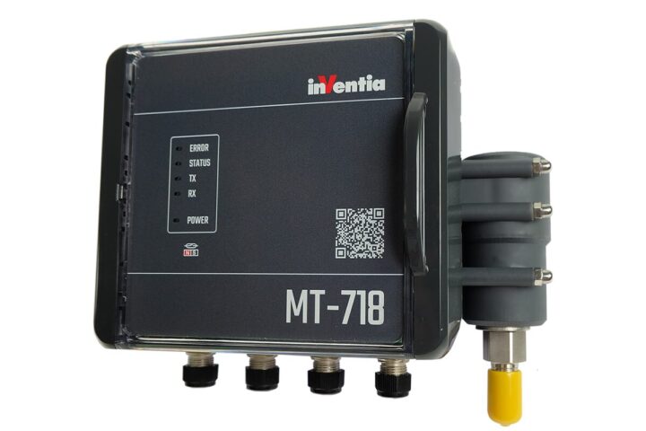Inventia MT-718 PS battery operated telemetry logger with IP68 protection