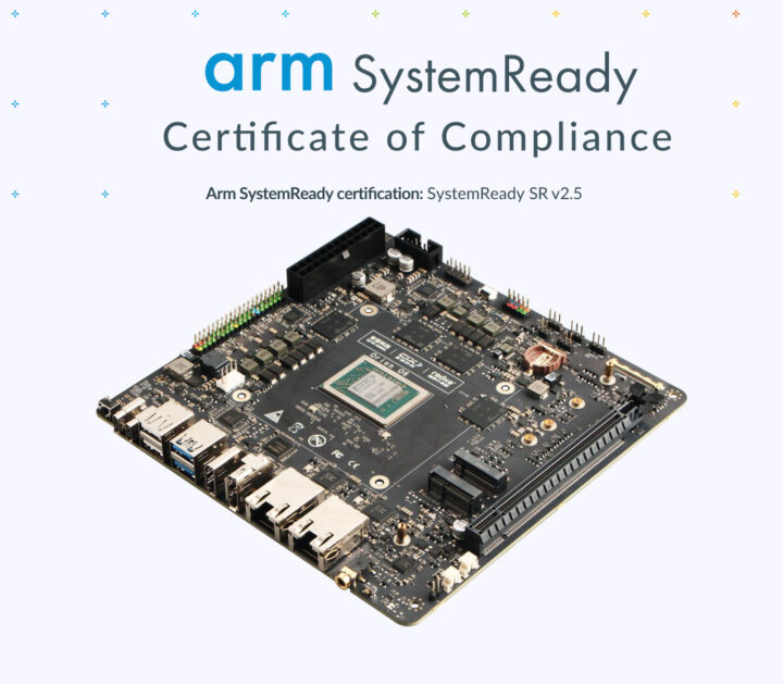 Orion O6 Arm SystemReady SR compliance