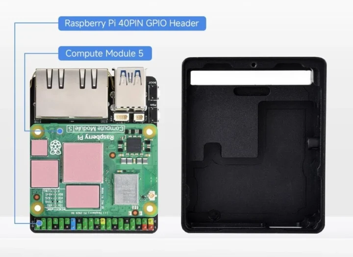 Raspberry Pi CM5 installation in CM5 DUAL ETH MINI BOX