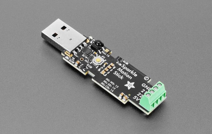 Adafruit Sparkle Motion Stick Enclosure Kit PCB only