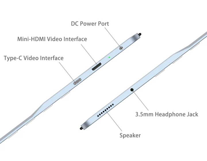 DASUNG Paperlike 13K ports