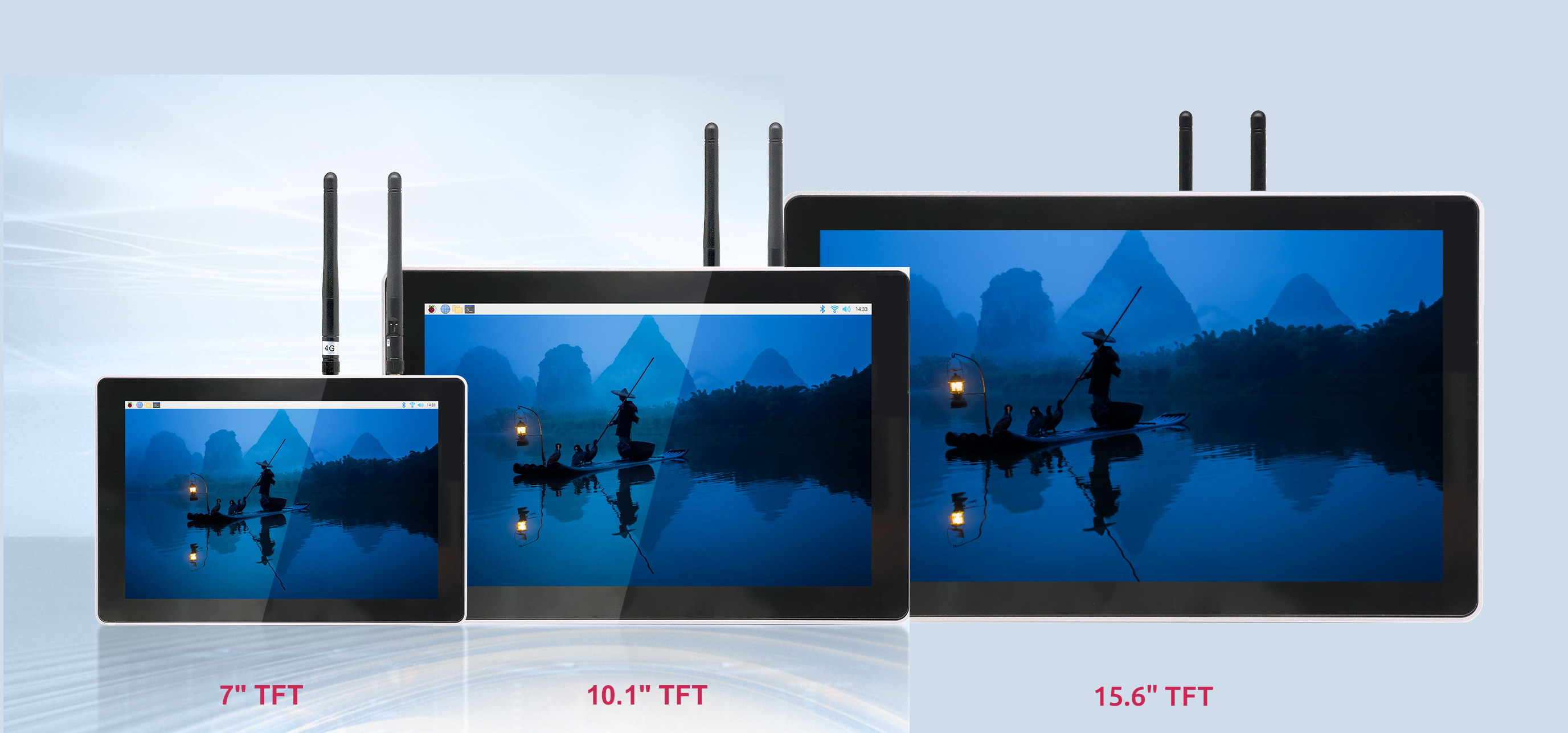 EDATEC ED-HMI3120 industrial Human Machine Interface HMI displays