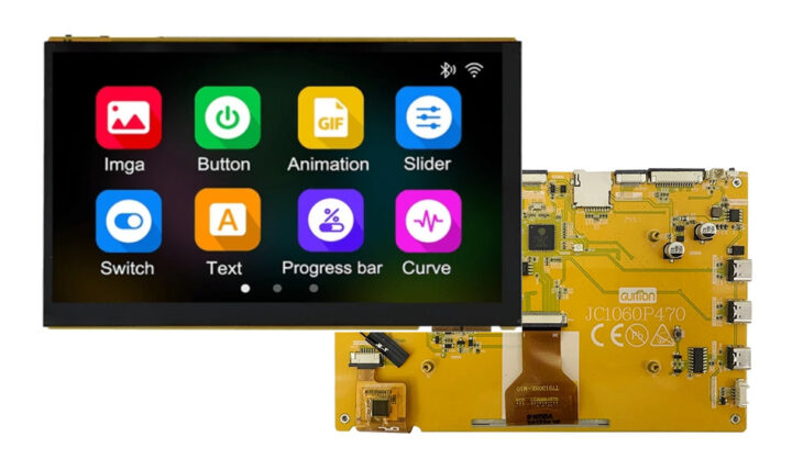 ESP32-P4 board 7-inch display