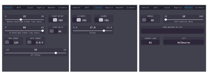 ESP32-S3 4 inch touchscreen dekit Arduino firmware settings