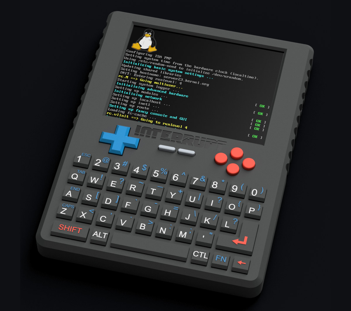 Interrupt Linux based Flipper Zero Alternative