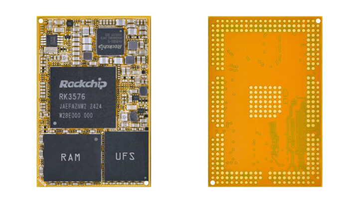 Rockchip RK3576 LGA system on module