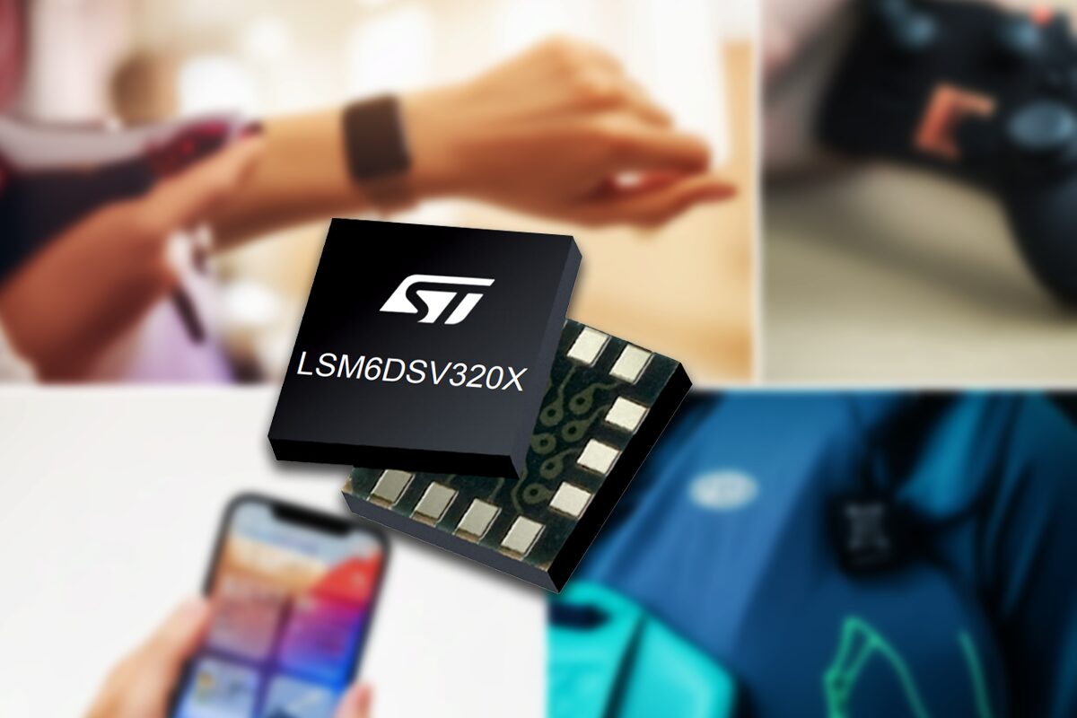 ST Micro LSM6DSV320X 6 axis IMU
