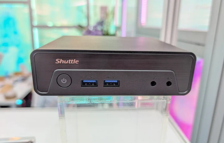 Shuttle NE20N NE10N mini PC Computex 2025