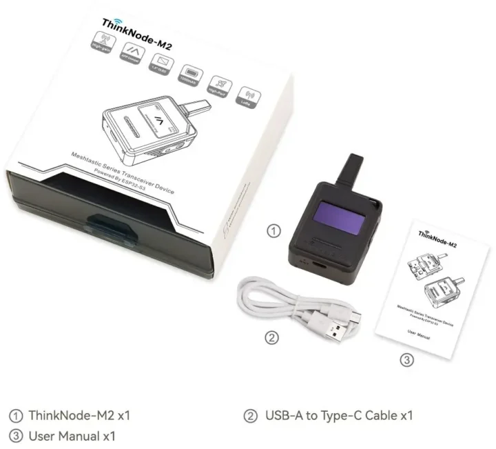 ThinkNode M2 package content