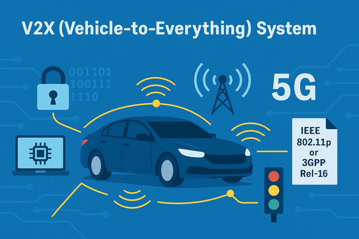 V2X Vehicle to Everything system 5g