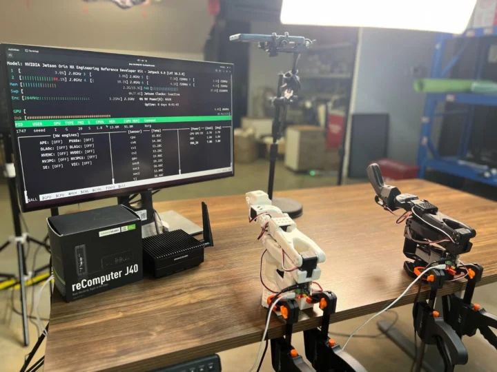 dual robotic arm kit Jetson Orin NX computer dual robotic arm kit Jetson Orin NX computer