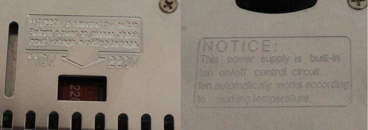 110 220V power supply