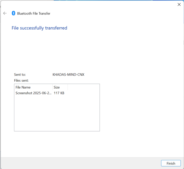 Bluetooth File Transfer