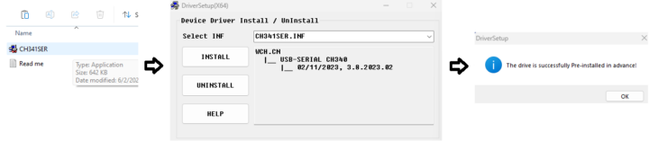 CH340 driver