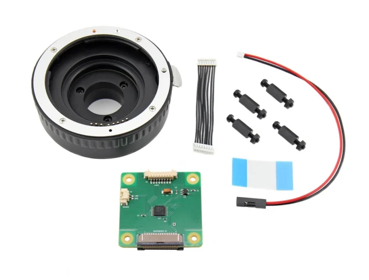 Canon EF EF S lense adapter for Raspberry Pi