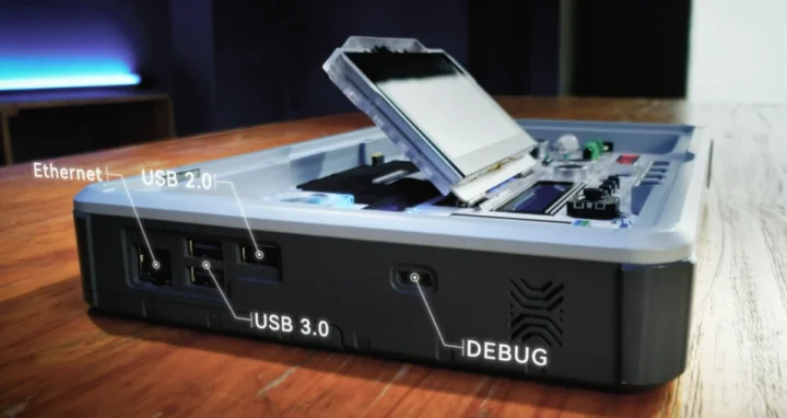 CrowPi 3 Ethernet USB ports