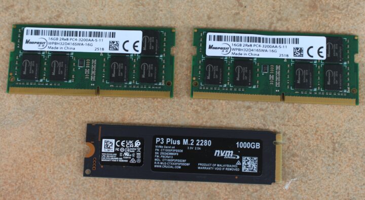 DDR4 32GB SSD M.2 2280